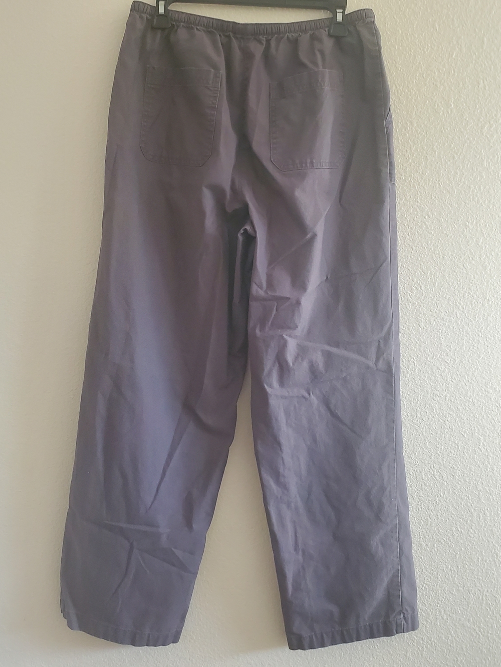L.L. Bean Classic Fit Women's Drawstring Joggers in Gray Size M - Picture 3 of 7